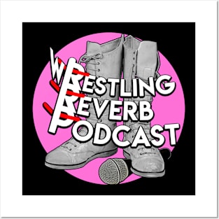 Classic wRestling Reverb (Pink) Posters and Art